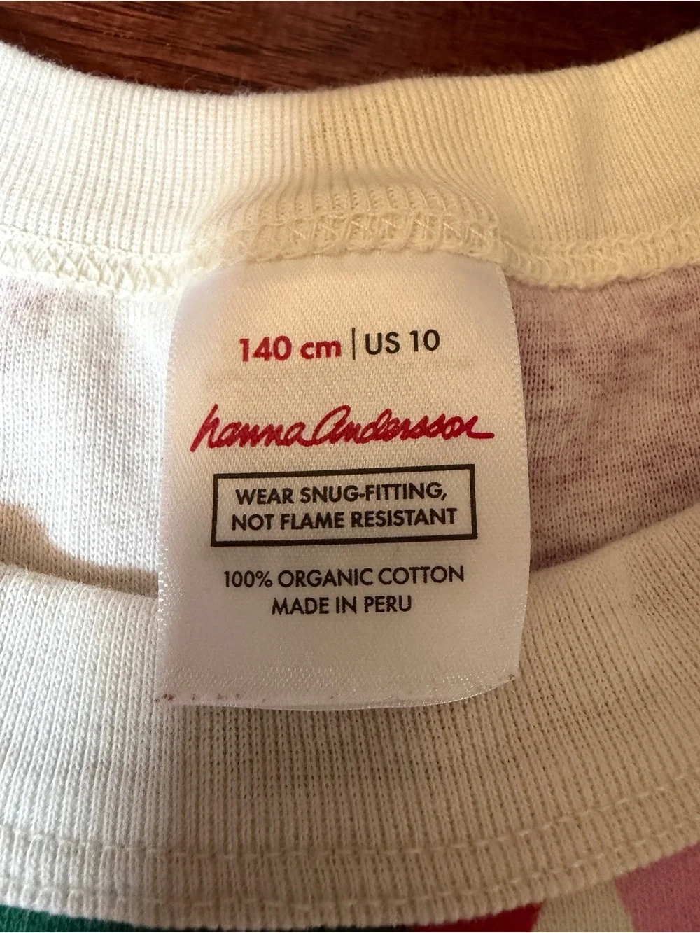 Hanna Andersson Heart-Print Pajama Set